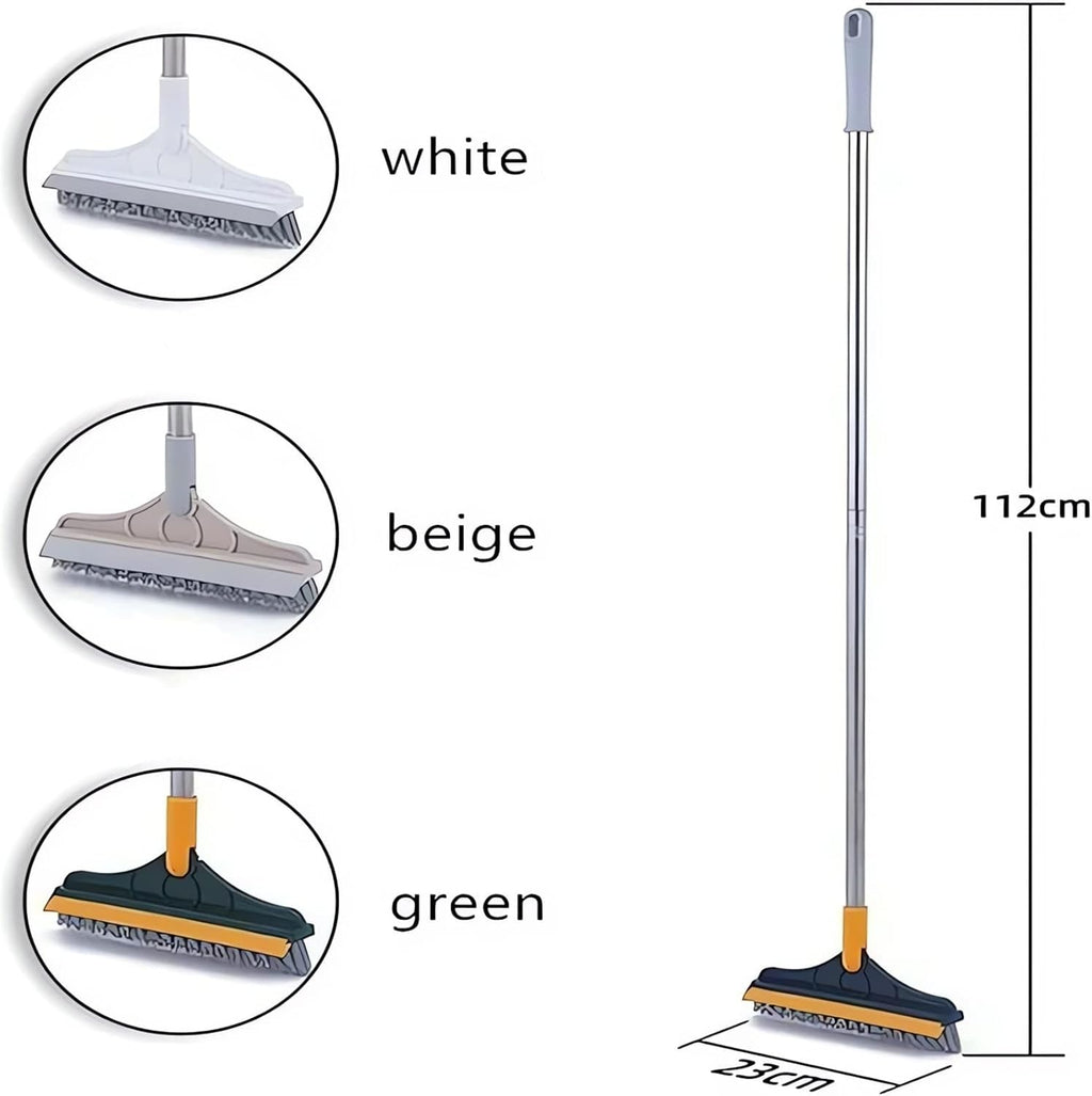 2 In 1 Floor Cleaning Brush Bathroom Tile Windows Floor Cleaning Brush With 120° Rotatable Head