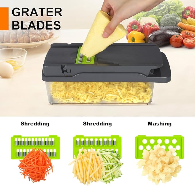 14/16 in 1 Multifunctional Vegetable Chopper
