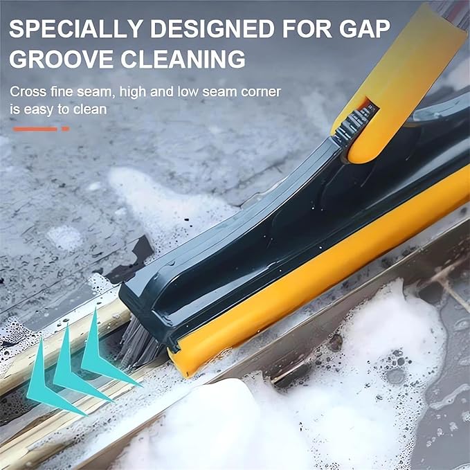 2 In 1 Floor Cleaning Brush Bathroom Tile Windows Floor Cleaning Brush With 120° Rotatable Head